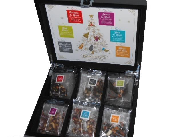 Coffret Lumières de Noël - Thés et Infusions bio 48 sachets 92,4g TERRE  D'OC - Ambiance & Styles