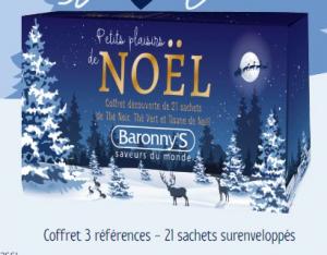 Coffret de thés de Noël 21 sachets