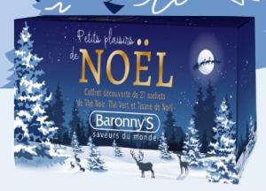 Coffret de thés de Noël 21 sachets