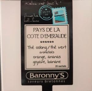 Coffret découverte Thés et rooibos bio Grandes origines - 48 sachets -  Baronny's Baronny's