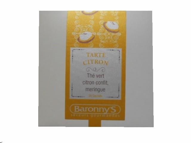 Thé Tarte citron Baronny's