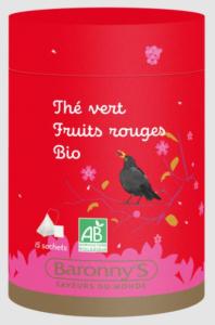 Thé Vert Fruits Rouges Bio