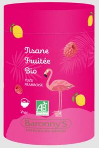 Tisane Fruitée Bio - Yuzu Framboise