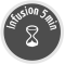 Infusion 5 mn