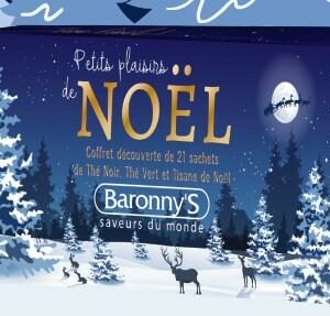 Coffret de thés de Noël 21 sachets