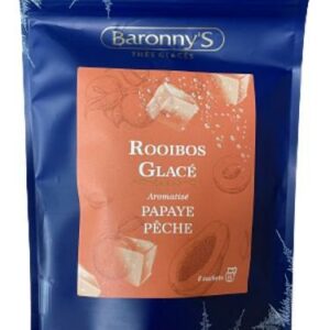 Rooibos glacé saveur papaye, pêche