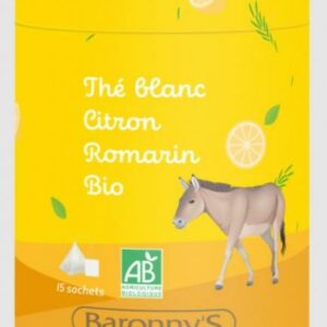 Thé Blanc Citron Romarin BIO