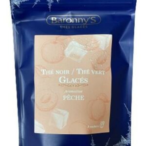 Thé glacé saveur pêche