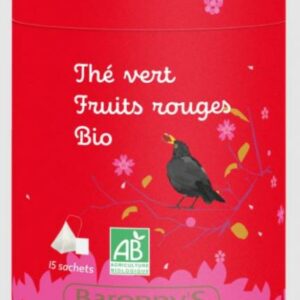 Thé Vert Fruits Rouges BIO
