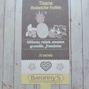 Tisane avalanche fruitée
