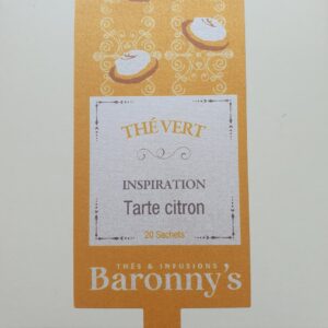 Thé Tarte citron Baronny's