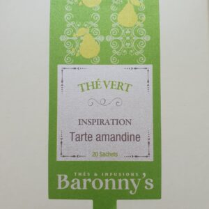 Thé Tarte amandine Baronny's