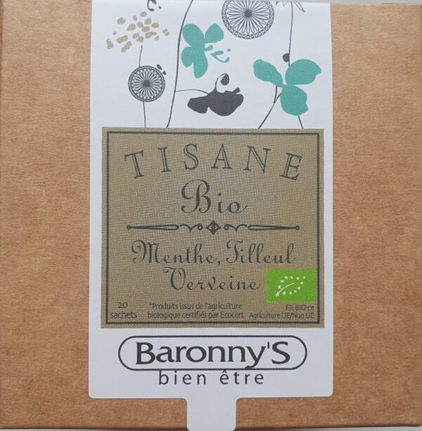 Menthe tilleul verveine BIO