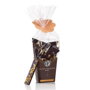 Boîte à sac 250g chocolats noirs