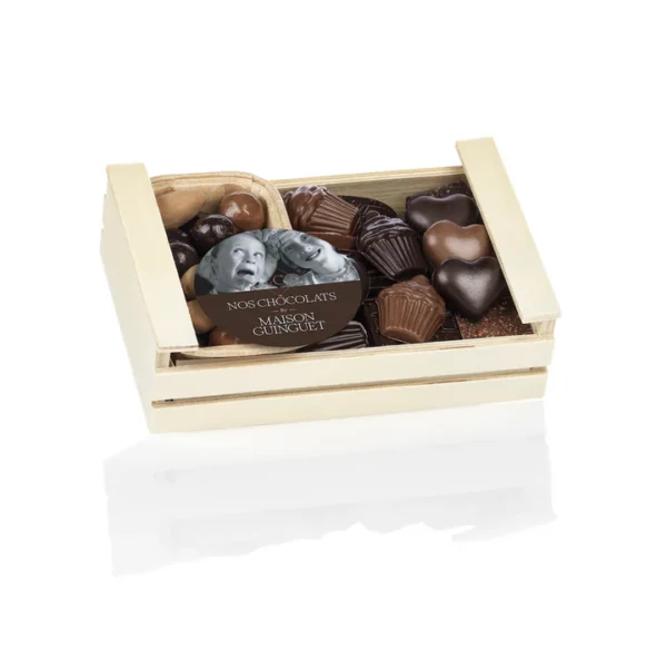 Cagette de chocolats 400g