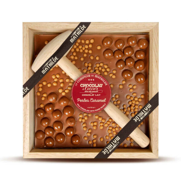Lait Perles de caramel