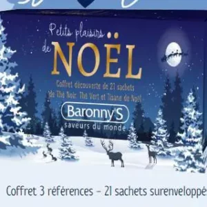 Coffret thé de Noël - 21 sachets
