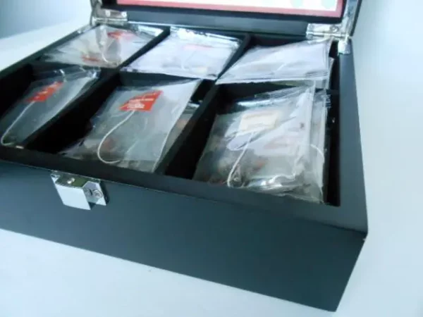 Coffret Fruité "Saveurs montagnardes" ouvert