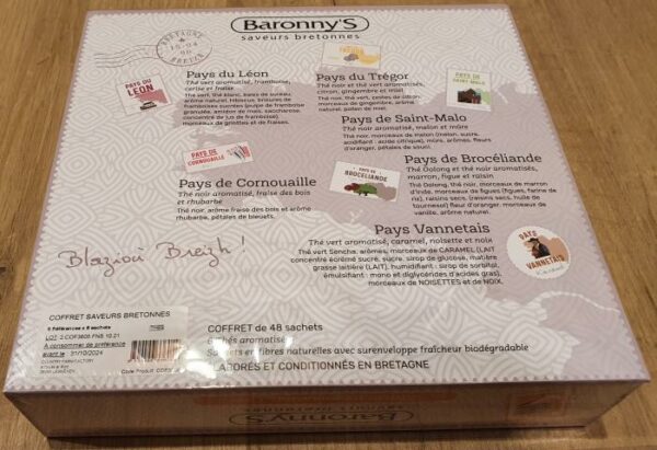 Coffret saveurs bretonnes dos