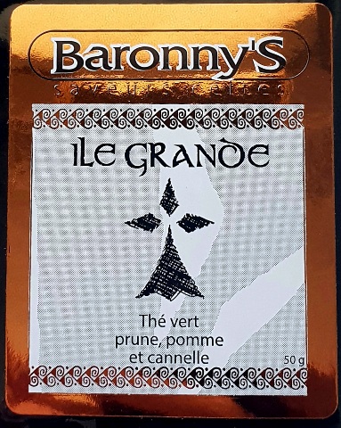 Thé vrac Ile Grande Baronny's