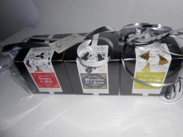 Trio de thés de noël Baronny's