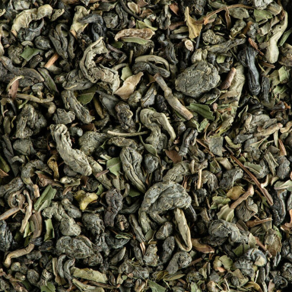 Thé vert à la menthe
